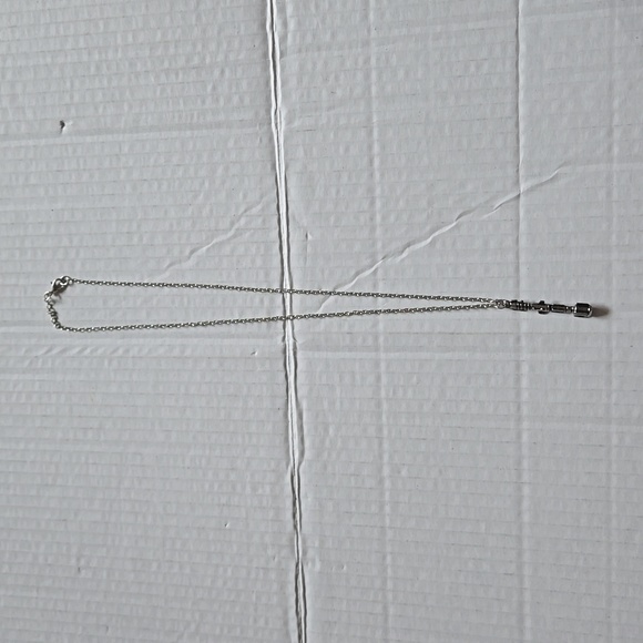 Doctor Who Sonic Screwdriver Silver plated Necklace - Picture 1 of 7